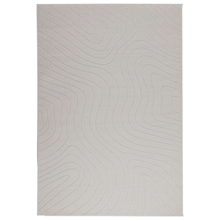 VidaXL Teppiche rechteckig Huarte Creme 170 x 120 cm Polyester