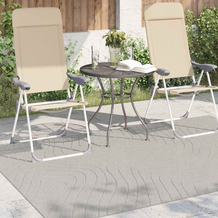 Vidaxx rechteckige Teppiche Huarte Creme 230 x 160 cm Polyester