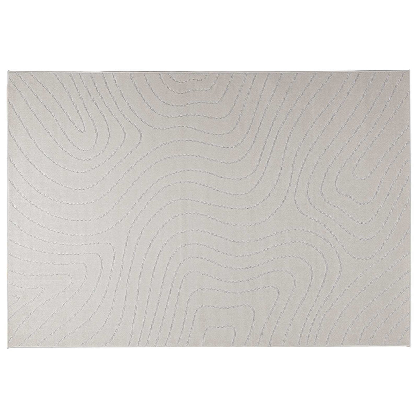 Vidaxx rechteckige Teppiche Huarte Creme 230 x 160 cm Polyester