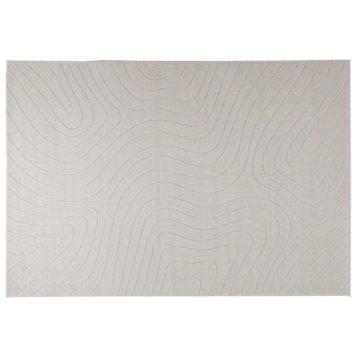 Vidaxx rechteckige Teppiche Huarte Creme 230 x 160 cm Polyester