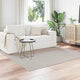 Vidaxx Teppiche quadratisch Huarte Creme 120 x 120 cm Polyester