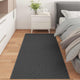 VidaXL Teppiche rechteckig Huarte Anthrazit 150 x 80 cm Polyester