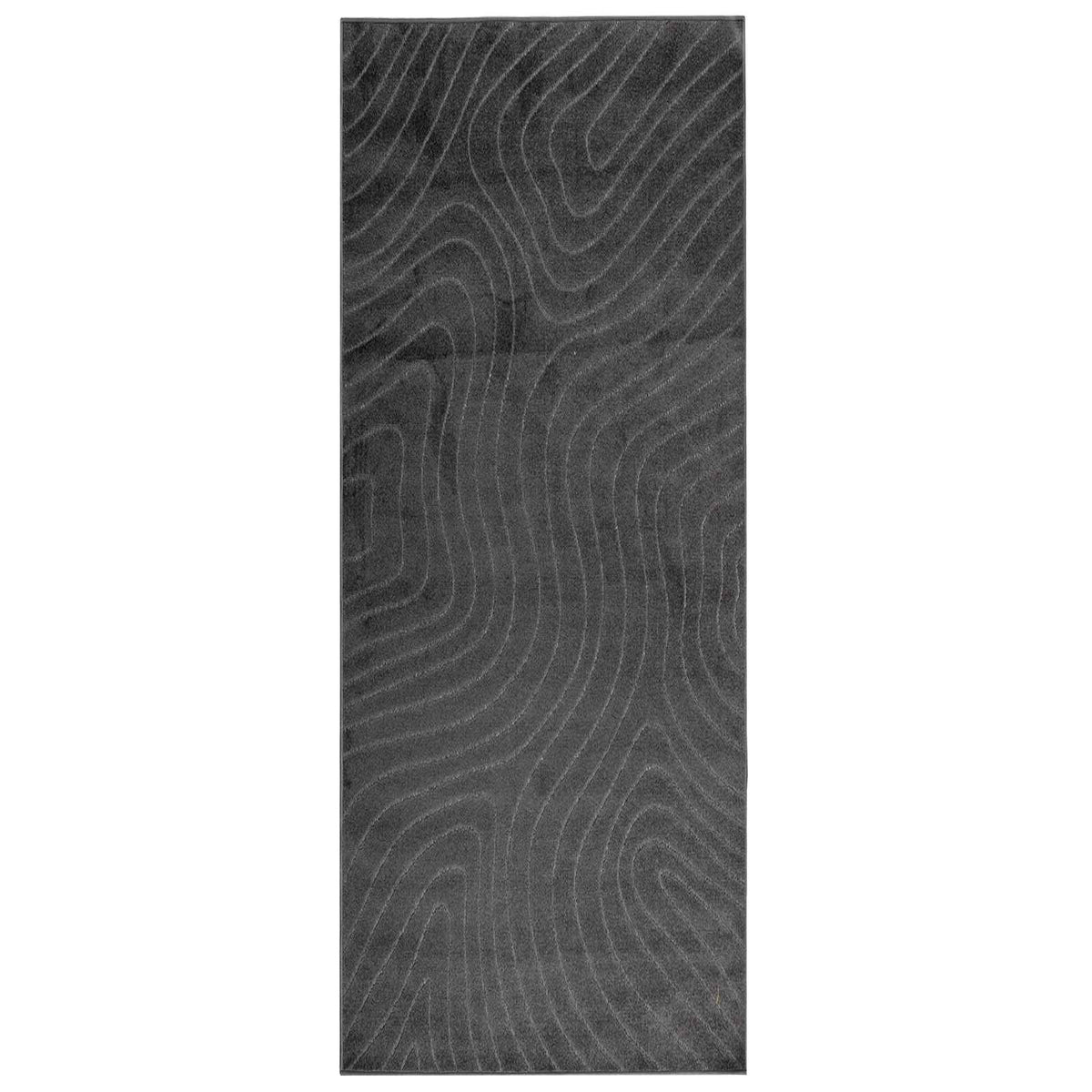 VidaXL Teppiche rechteckig Huarte Anthrazit 150 x 80 cm Polyester
