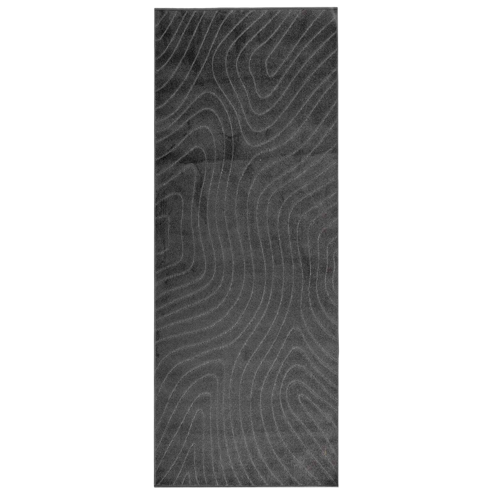 VidaXL Teppiche rechteckig Huarte Anthrazit 150 x 80 cm Polyester
