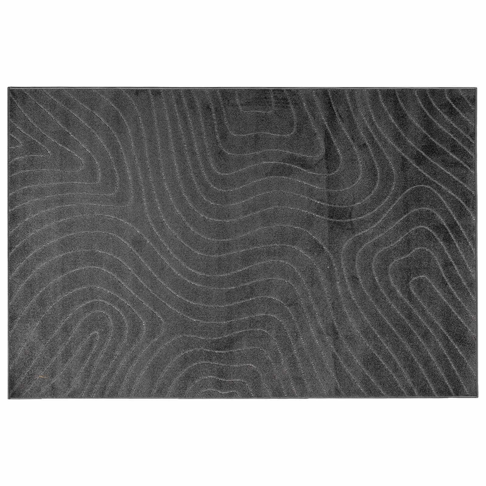 Vidaxx Teppiche rechteckig Huarte Anthrazit 280 x 200 cm Polyester