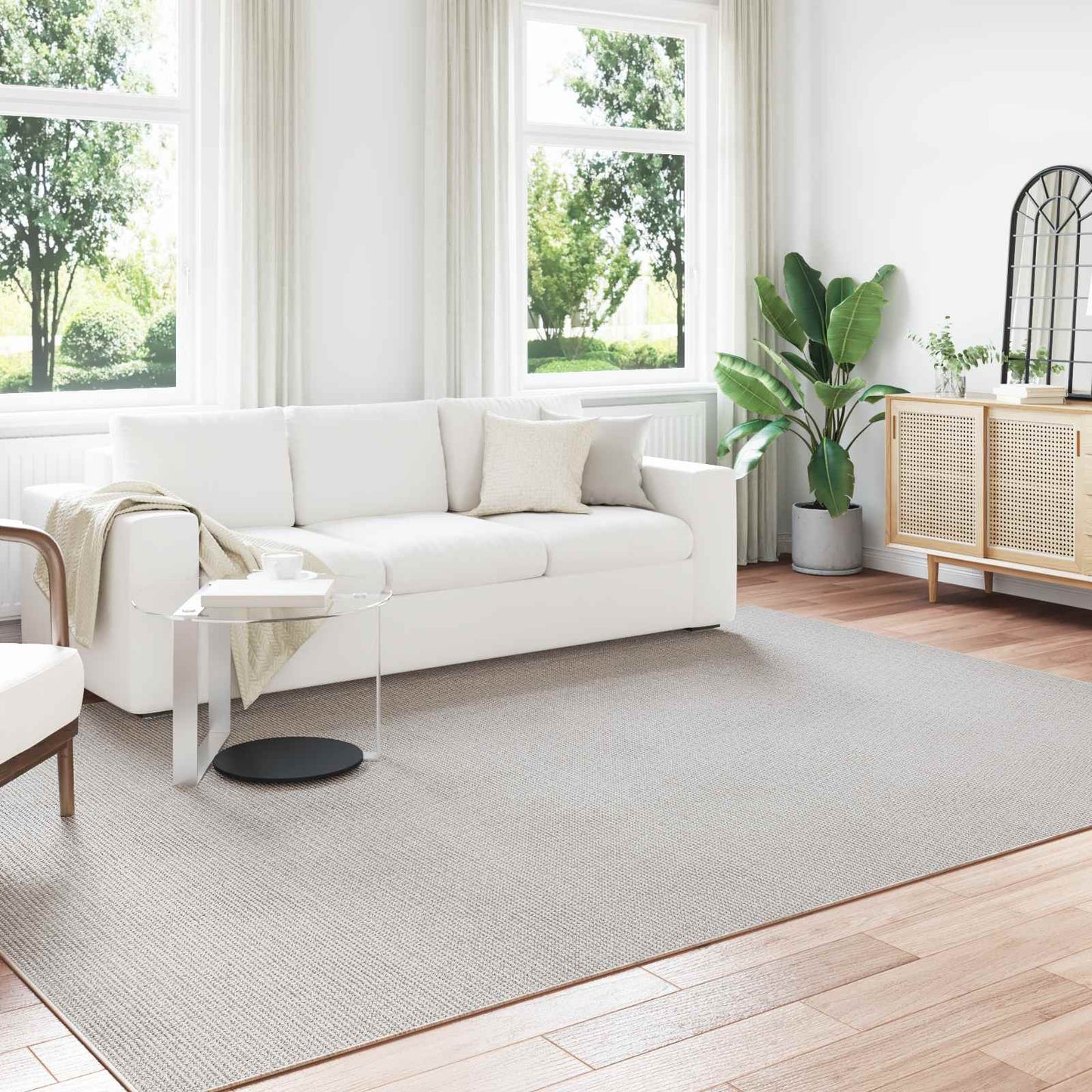 Vidaxx rechteckige Teppiche Huarte Creme 280 x 200 cm Polyester