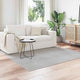 Vidaxx Teppiche quadratisch Huarte Creme 120 x 120 cm Polyester