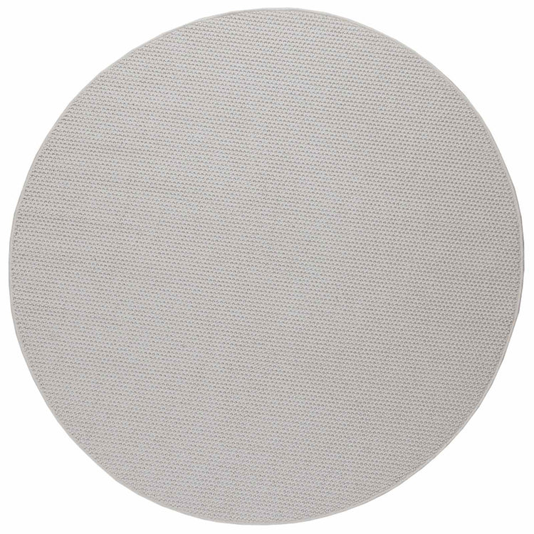 VidaXL Teppiche rund Huarte Creme ø 160 cm Polyester