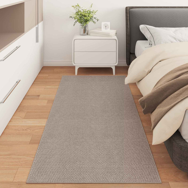 VidaXL Teppiche Huarte Creme und Taupe 200 x 80 cm Polyester