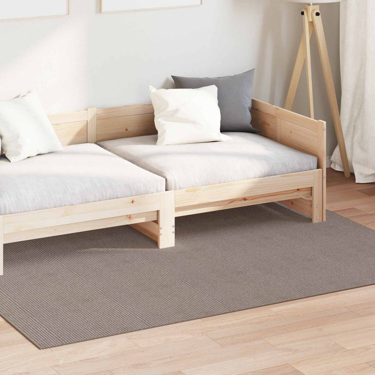 VidaXL Teppiche Huarte Creme und Taupe 230 x 160 cm Polyester