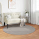 VidaXL Teppiche rund Huarte Creme und Taupe ø 120 cm Polyester