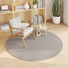 VidaXL Teppiche rund Huarte Creme und Taupe ø 120 cm Polyester