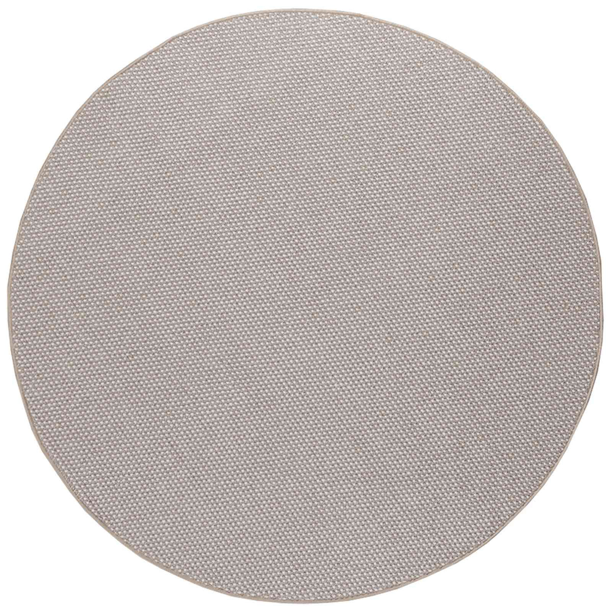 Vidaxl Teppiche rund Huarte Creme und Taupe ø 160 cm Polyester