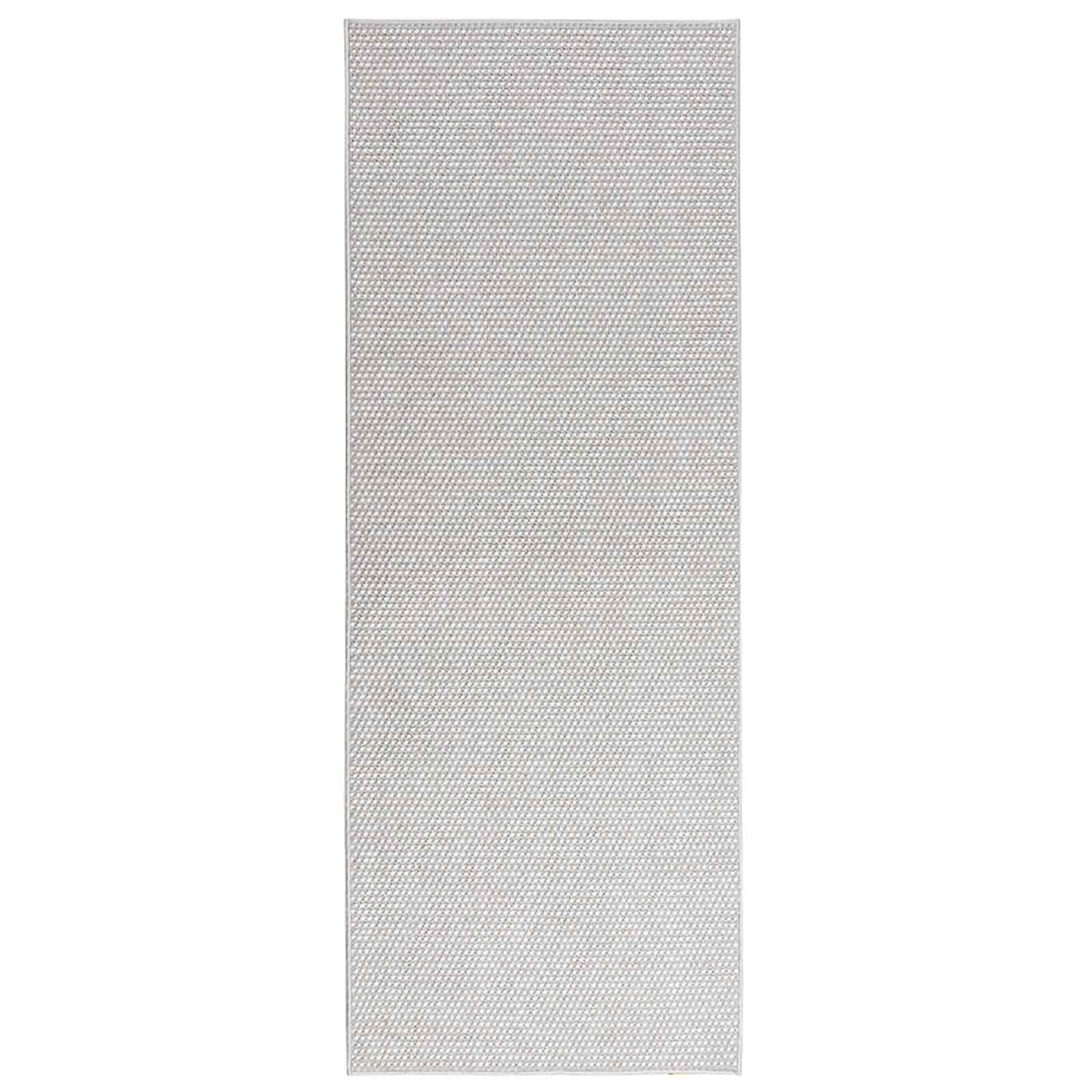 Vidaxl Teppiche Huarte Creme und Grau 200 x 80 cm Polyester
