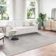 VidaXL Teppiche Huarte Creme und Grau 280 x 200 cm Polyester