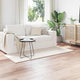 Vidaxx rechteckige Teppiche Huarte Creme 200 x 80 cm Polyester