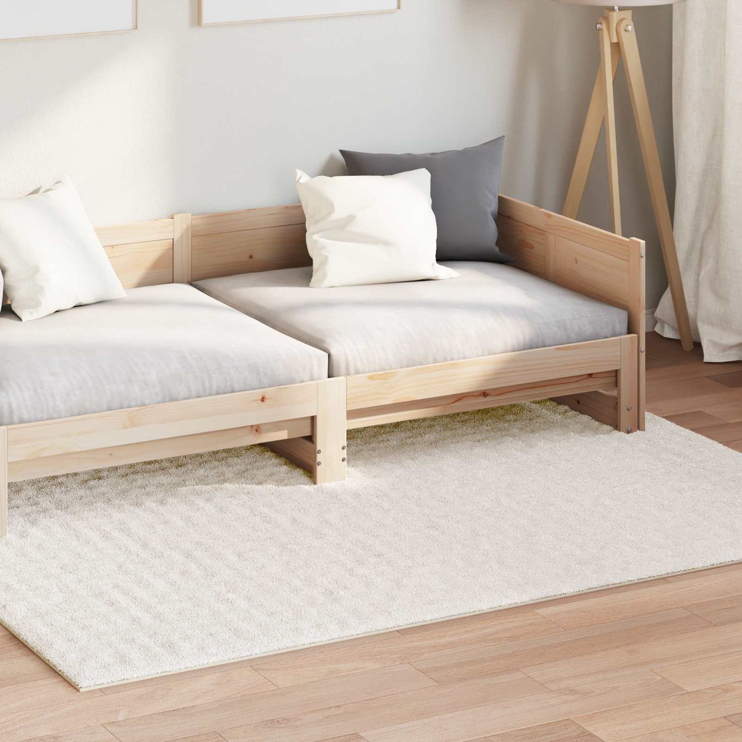 Vidaxx rechteckige Teppiche Huarte Creme 230 x 160 cm Polyester