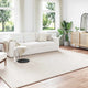 Vidaxx rechteckige Teppiche Huarte Creme 340 x 240 cm Polyester