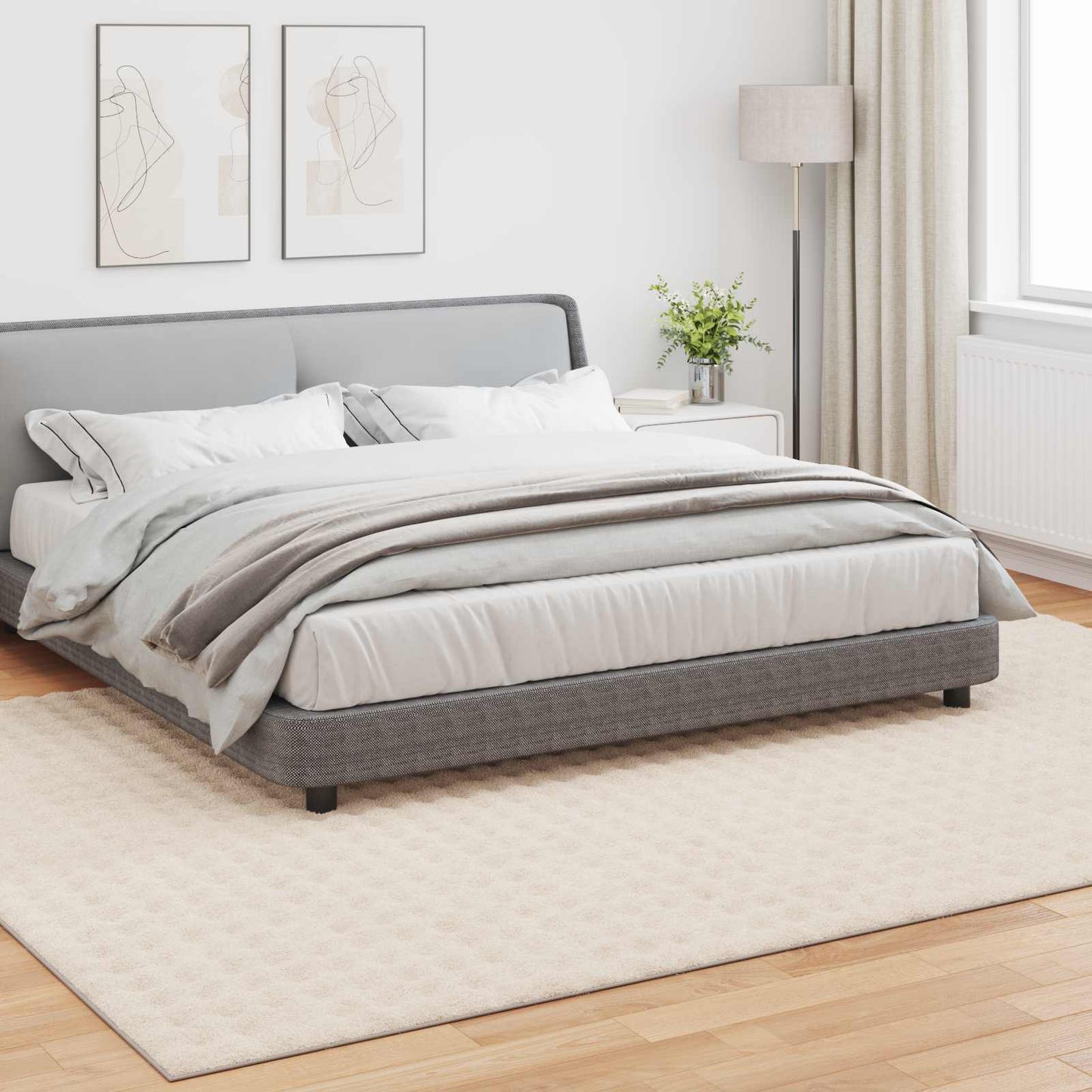 Vidaxx Teppiche rechteckig Huarte Beige 280 x 200 cm Polyester