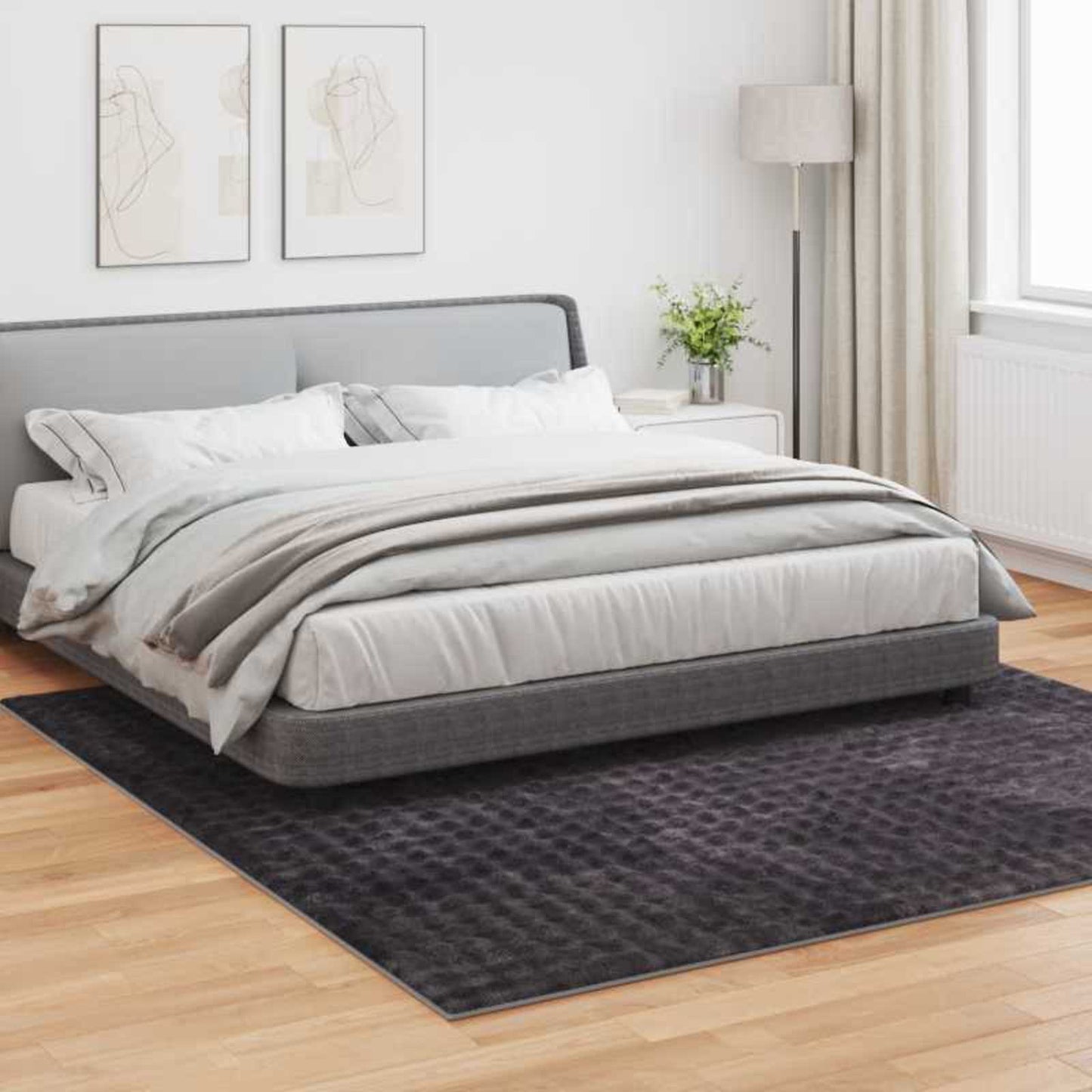 Vidaxx Teppiche quadratisch huarte beige 120 x 120 cm Polyester