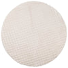VidaXL Teppiche rund Huarte Beige ø 120 cm Polyester