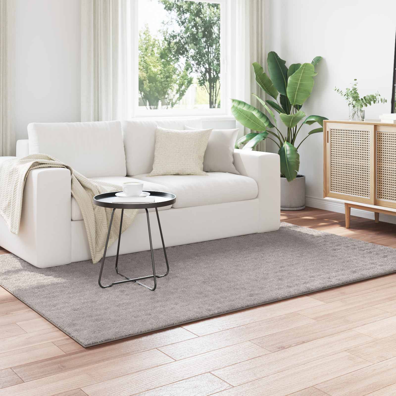 Vidaxx Teppiche rechteckig Huarte Sand 200 x 140 cm Polyester