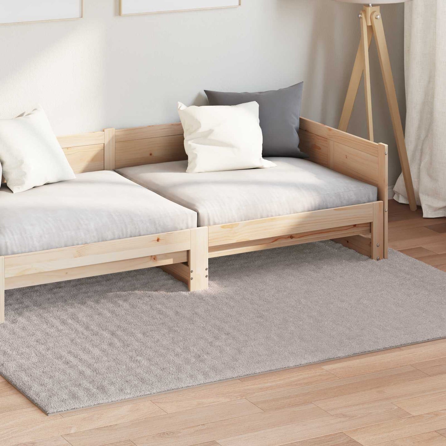 Vidaxx Teppiche rechteckig Huarte Sand 200 x 140 cm Polyester