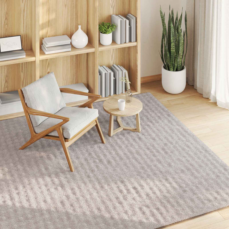 Vidaxx Teppiche quadratisch Huarte Sand 120 x 120 cm Polyester