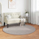 Vidaxx Teppiche rund Huarte Sand ø 200 cm Polyester