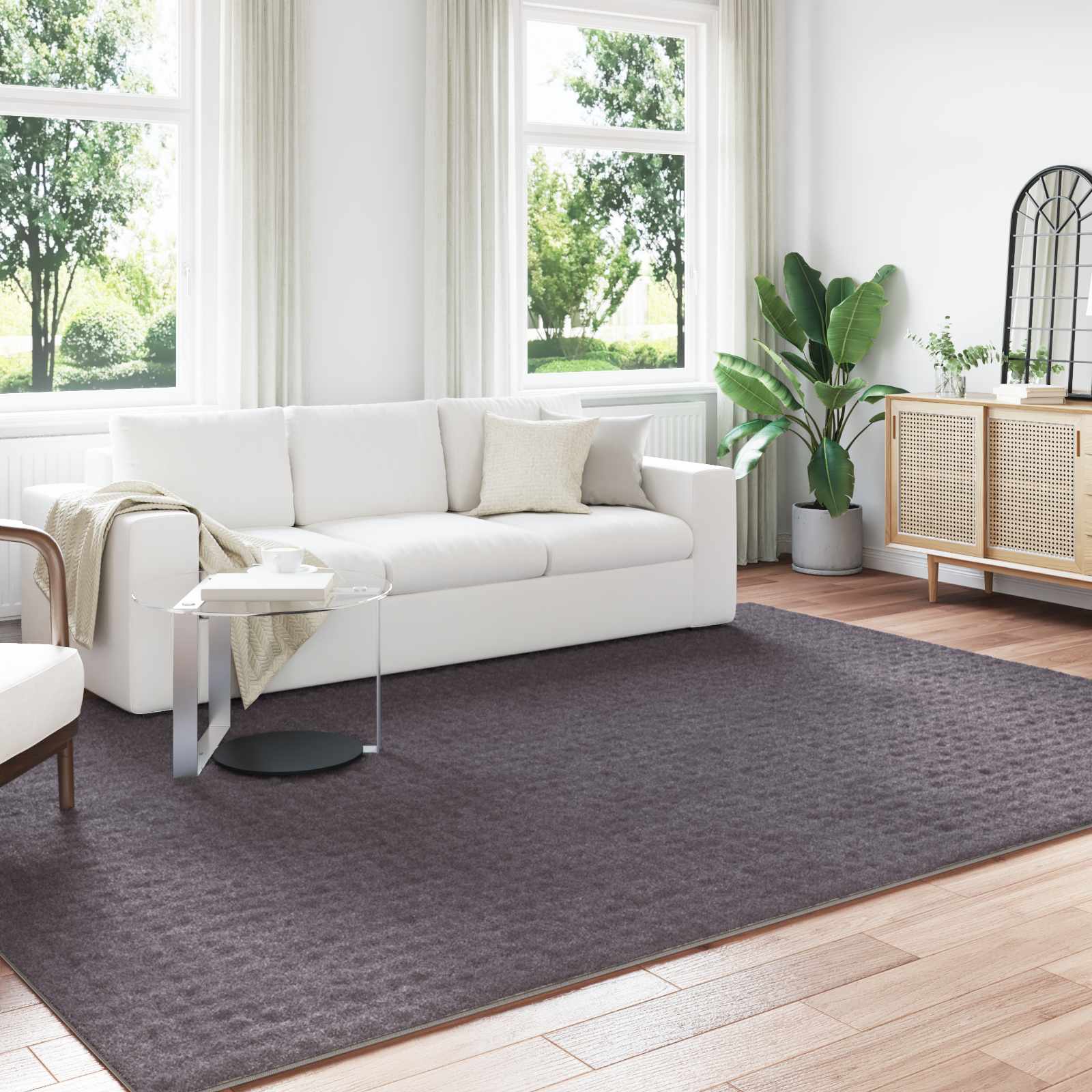 Vidaxx Teppiche rechteckig Huarte Anthrazit 280 x 200 cm Polyester