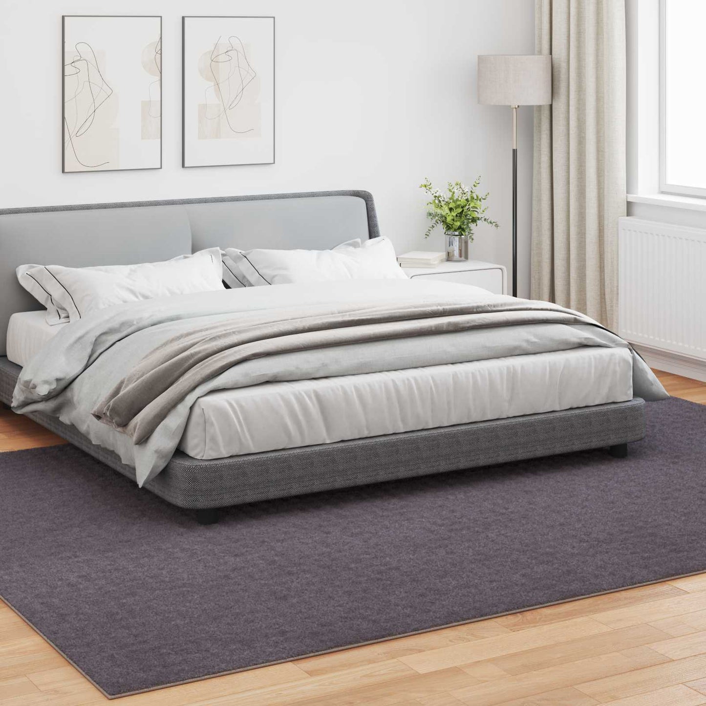 Vidaxx Teppiche rechteckig Huarte Anthrazit 280 x 200 cm Polyester