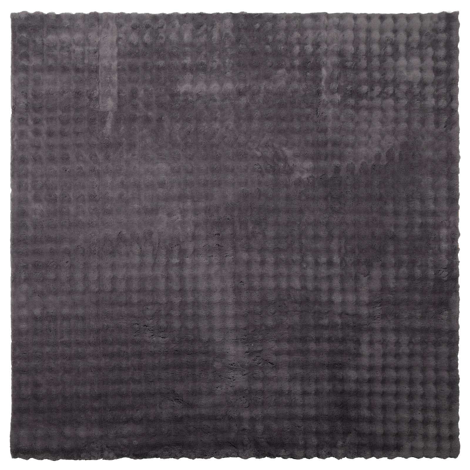 Vidaxx Teppiche quadratisch Huarte Anthrazit 120 x 120 cm Polyester