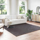 Vidaxx Teppiche quadratisch Huarte Anthrazit 240 x 240 cm Polyester