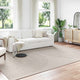 Vidaxx rechteckige Teppiche Huarte Creme 340 x 240 cm Polyester