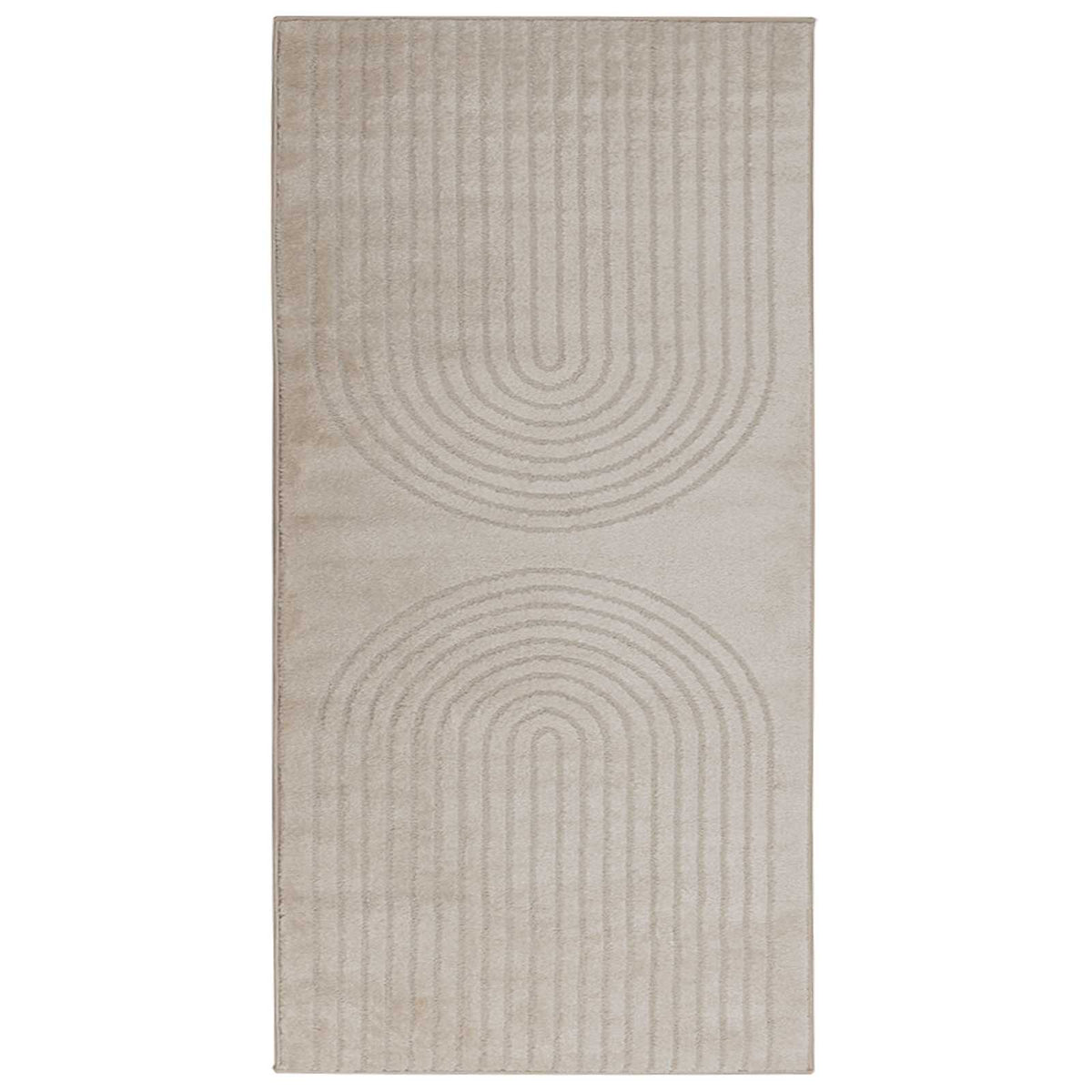 Vidaxx Teppiche rechteckig Huarte Beige 150 x 80 cm Polyester