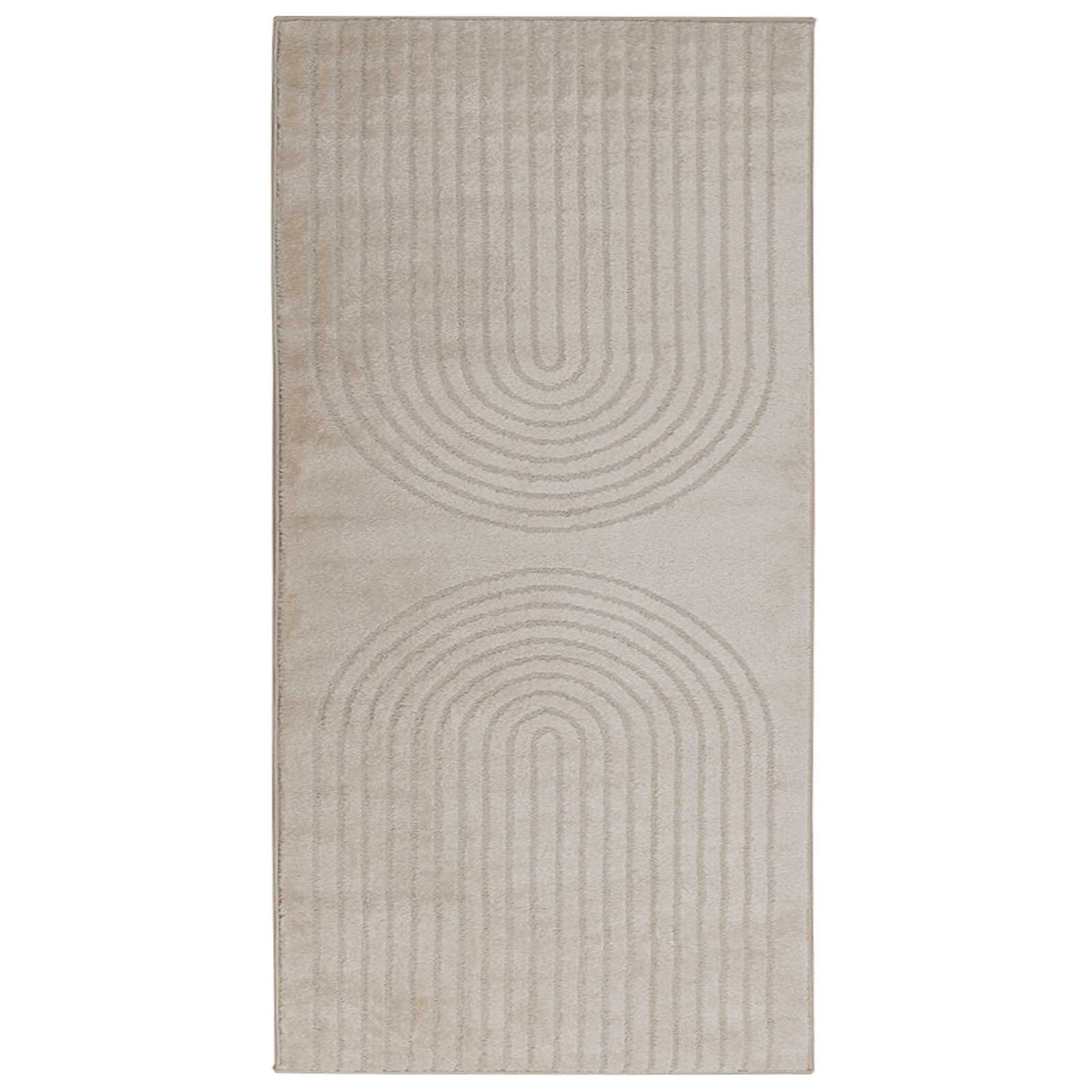 Vidaxx Teppiche rechteckig Huarte Beige 150 x 80 cm Polyester