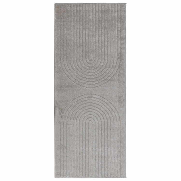 Vidaxx Teppiche rechteckig huarte grau 200 x 80 cm Polyester