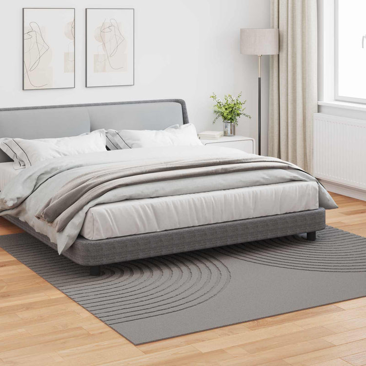 Vidaxx Teppiche quadratisch huarte grau 240 x 240 cm Polyester