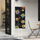VidaXL Messedisplays 2 Stück weiß 30 x 23,5 x 210 cm Stahl