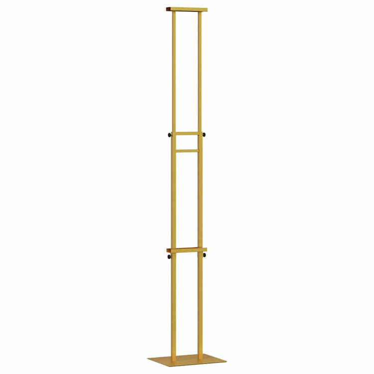 VidaXL Messe zeigt Gold 30 x 23,5 x 210 cm Stahl