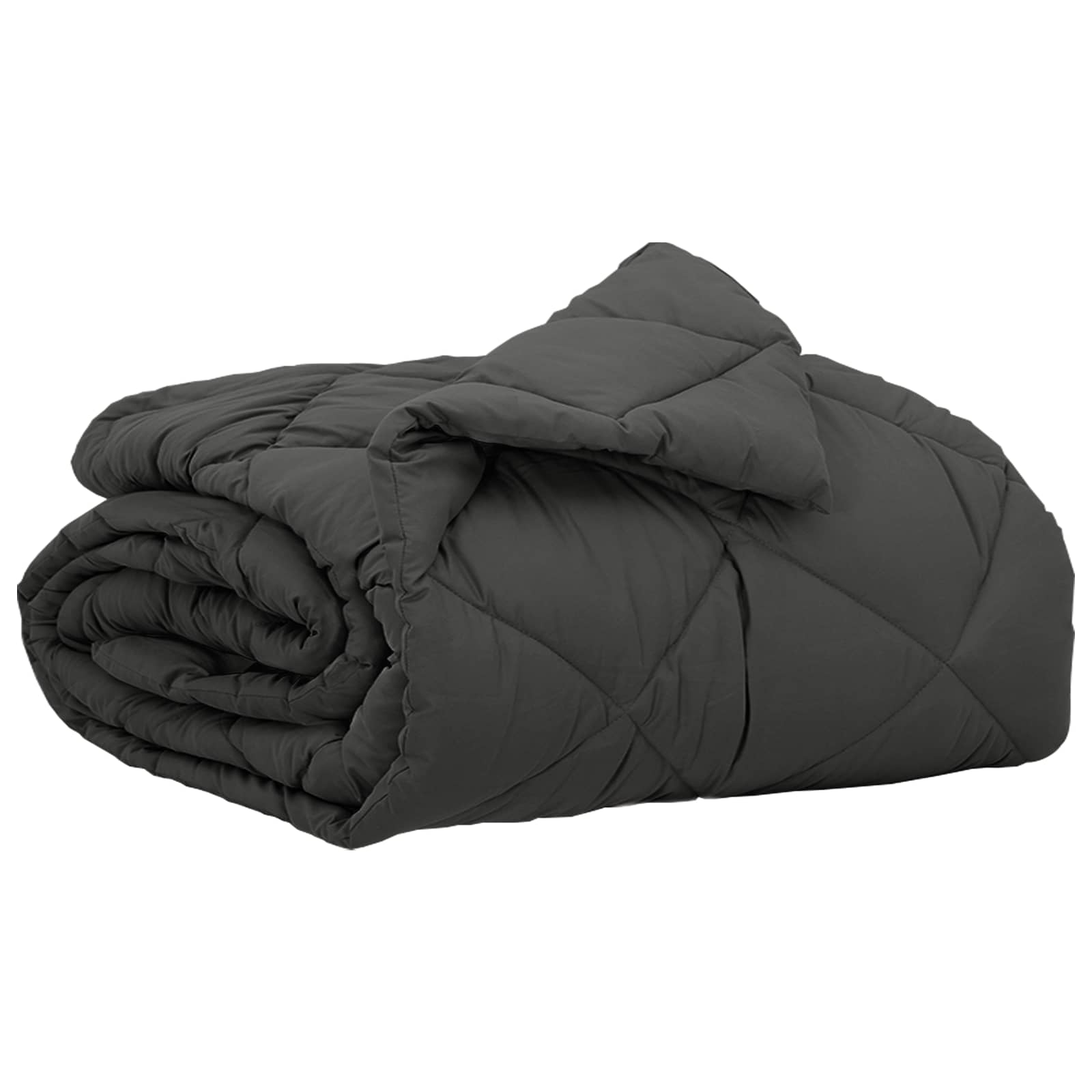Vidaxl Sommerbettdecke Anthrazit 220 x 155 cm Mikrofaser