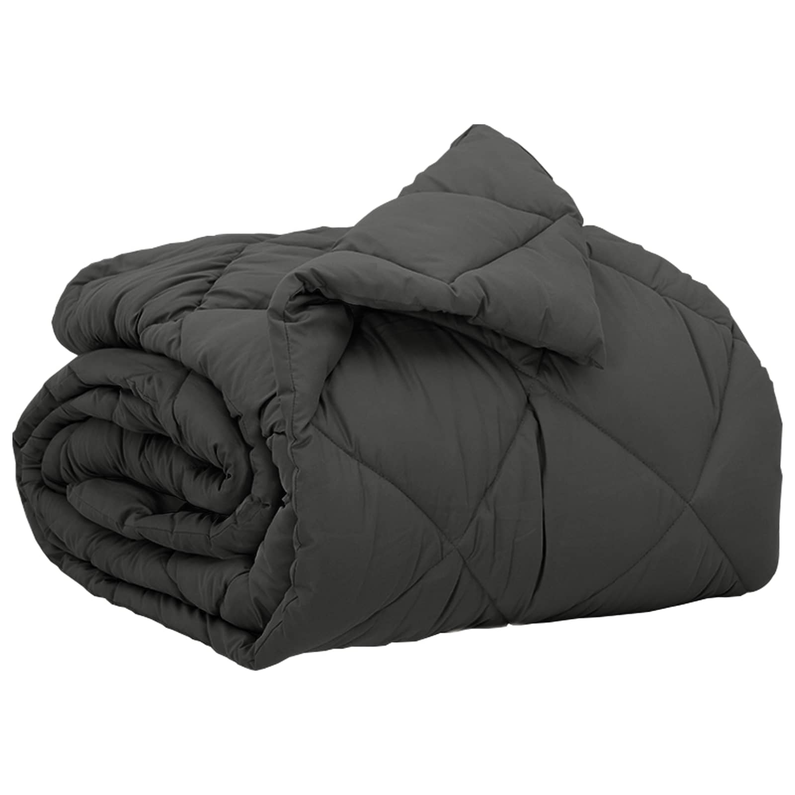 Vidaxl Ganzjahresdecke Anthrazit 200 x 155 cm Mikrofaser