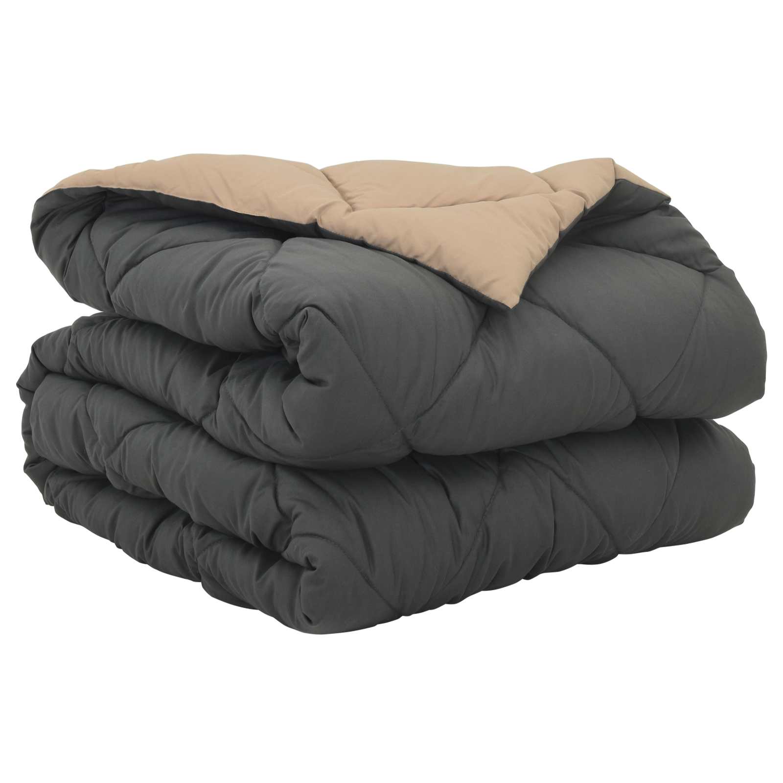 Vidaxx Ganzjahresdecke Anthrazit und Taupe 200 x 140 cm Mikrofaser