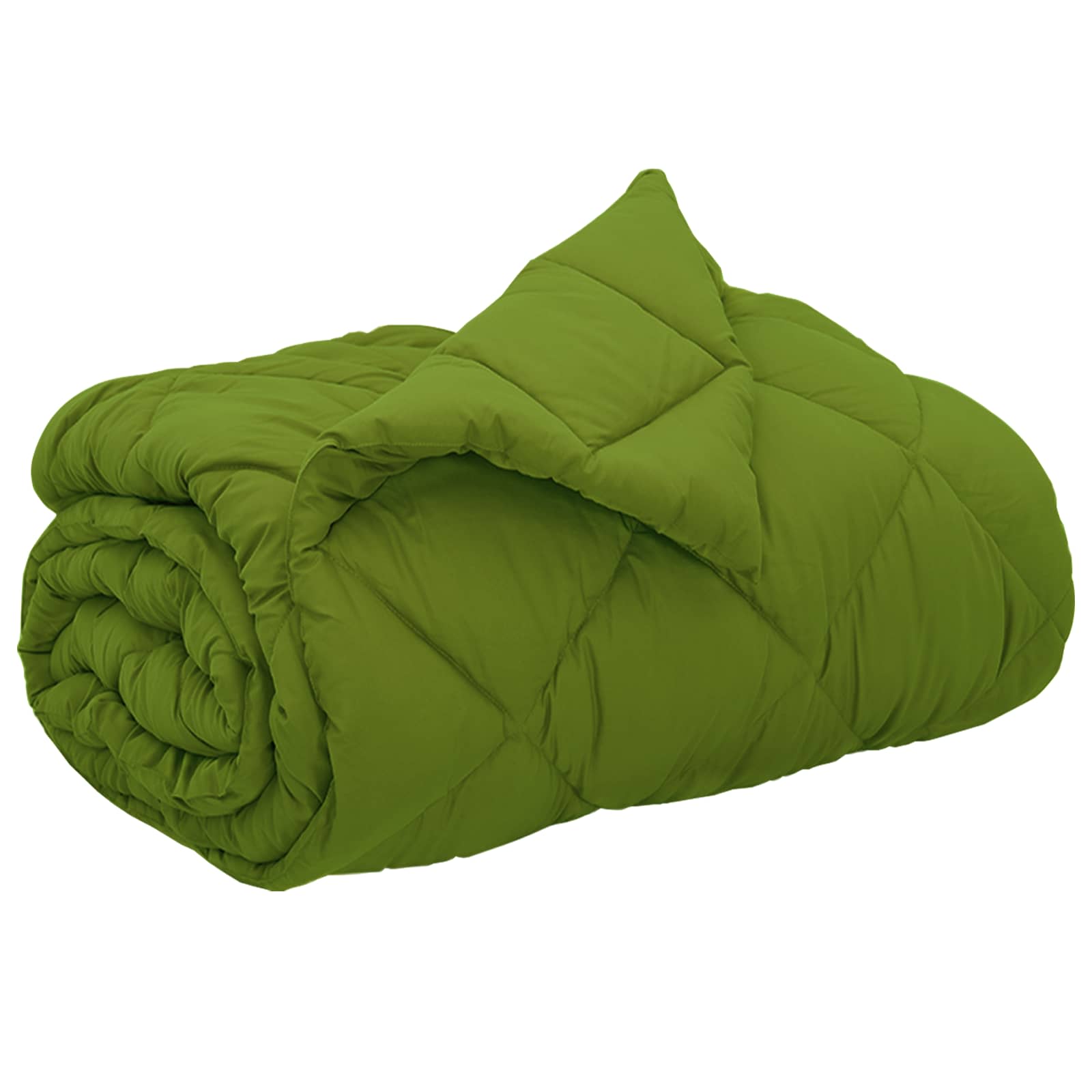 Vidaxx Ganzjahresdecke grün 200 x 200 cm Mikrofaser