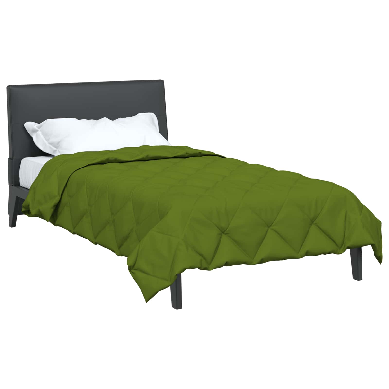 Vidaxx Ganzjahresdecke grün 220 x 140 cm Mikrofaser