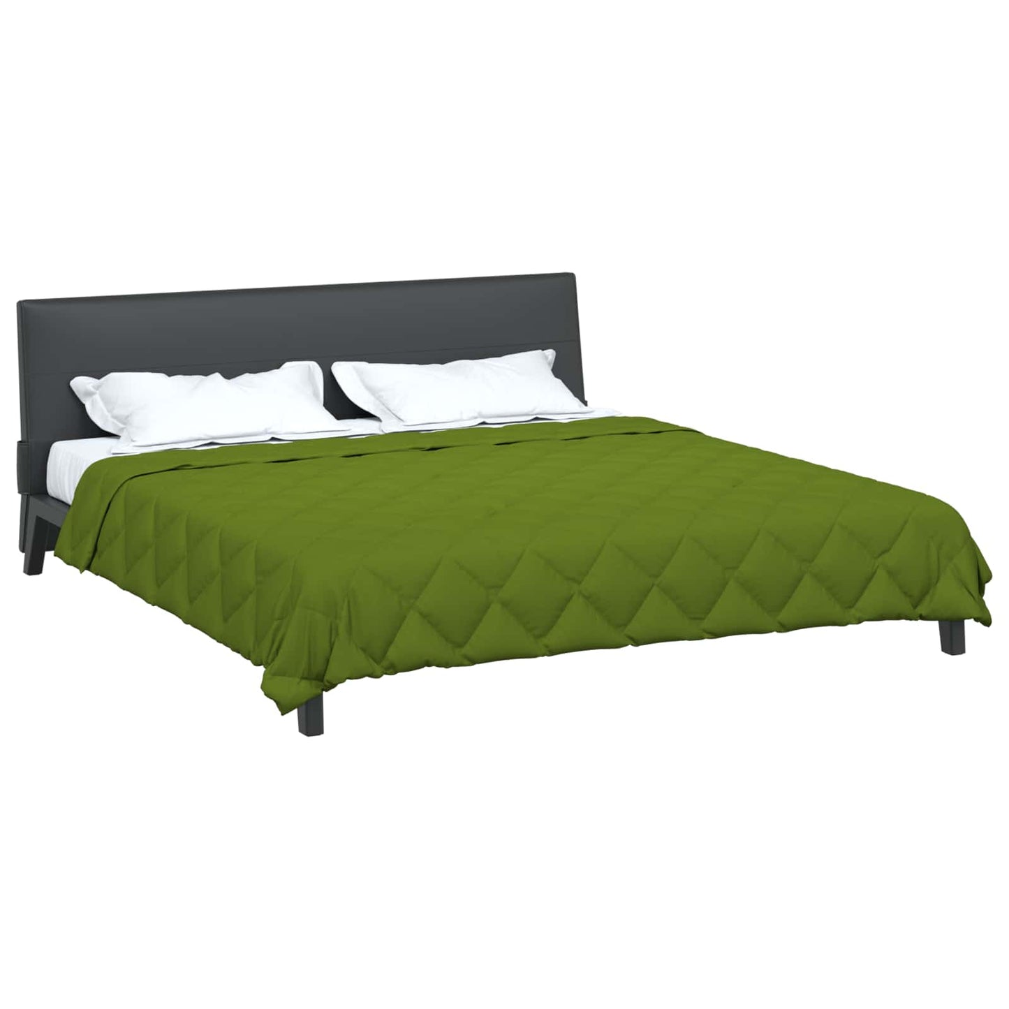 Vidaxx Ganzjahresdecke grün 220 x 260 cm Mikrofaser