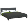 Vidaxx Ganzjahresbettdecke Grün und Anthrazit 200 x 200 cm Mikrofaser