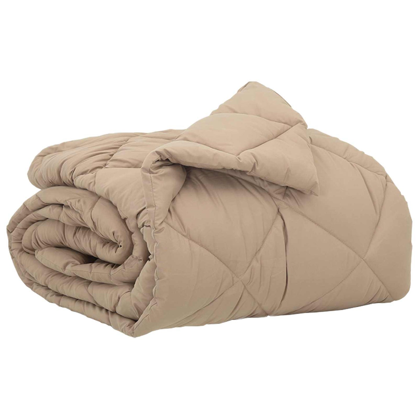 Vidaxx Ganzjahresdecke Taupe 200 x 140 cm Mikrofaser
