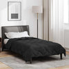 Vidaxx Ganzjahresdecke schwarz 200 x 140 cm Mikrofaser