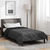 Vidaxx Ganzjahresdecke Schwarz und Anthrazit 200 x 140 cm Mikrofaser